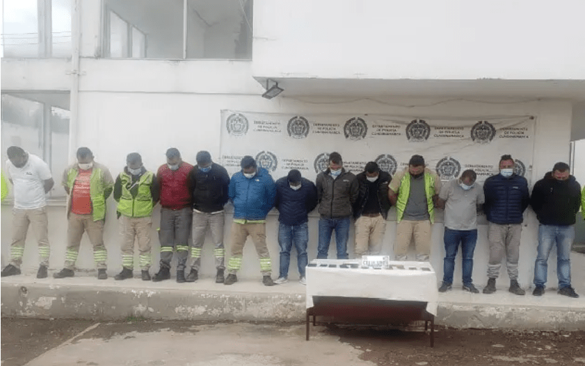 Desarticulada banda dedicada a la venta de licor robado en Chía, Zipaquirá y Tocancipá