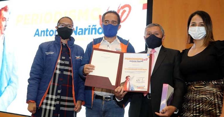 Ganadores del premio ‘Periodismo Vivo Antonio Nariño 2021’