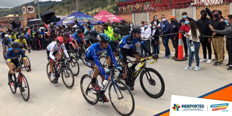 Tocancipá recibió la 3ra etapa de la Vuelta a Colombia