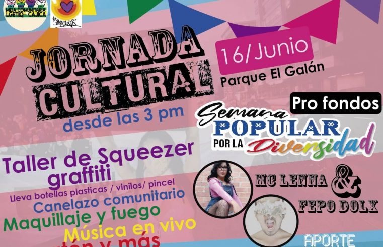 Jornada artística en beneficio de la semana de la diversidad en Cajicá