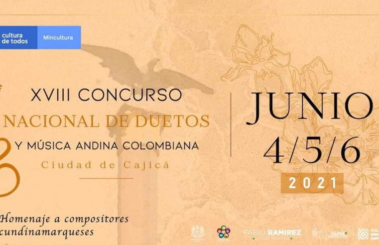 Inicia el Concurso Nacional de Duetos y Música Andina Ciudad de Cajicá