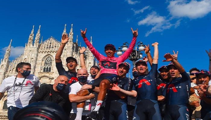 El Dato: “Egan Bernal ganó su primera carrera de ruta en Cajicá”