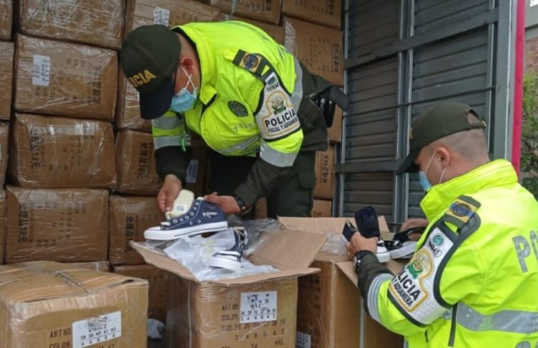 Cota: realizan aprehensión de mercancías de contrabando por 237 millones de pesos