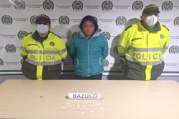 Capturada presunta expendedora de drogas en Sopó