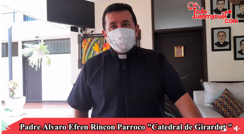 Fallece el párroco de Girardot Álvaro Efrén Rincón. Nació en Cogua