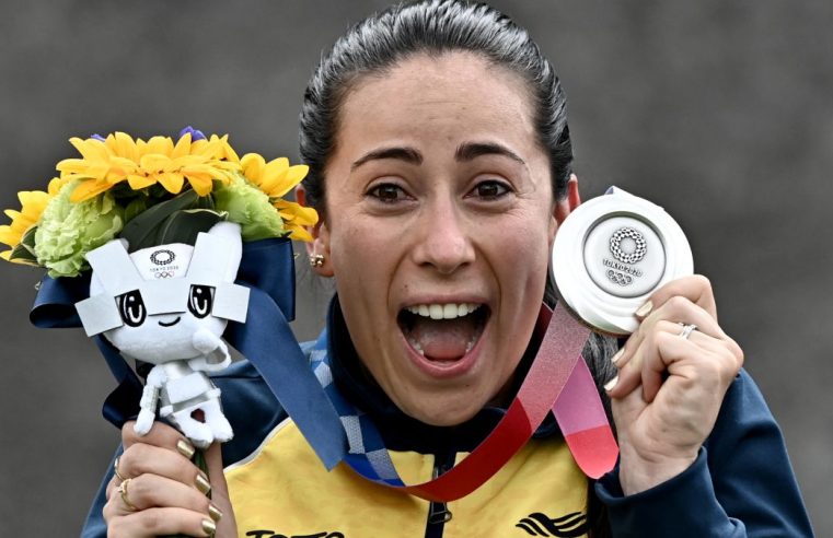 Mariana Pajón se lleva la Medalla de Plata en Tokyo 2020