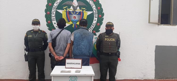 Zipaquirá: Detienen a dos presuntos expendedores de drogas
