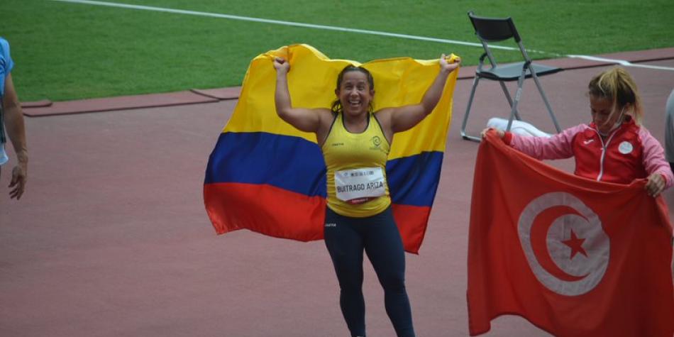 Mayerly Buitrago ganó plata en los Paralímpicos