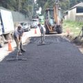 La Secretaría de Infraestructura y Obras Públicas de Cajicá realizó este miércoles 25 de agosto trabajos de reparcheo en la vía Cajicá - Tabio.