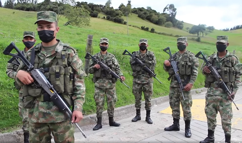 Ejército Nacional fortalece la seguridad en el Municipio de Cajicá