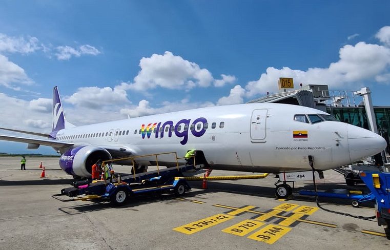 Wingo aumenta sus vuelos internacionales desde Colombia para fin de año