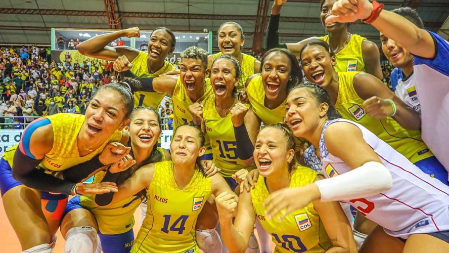 Selección colombiana de voleibol femenino clasificó a la Copa Mundo de 2022