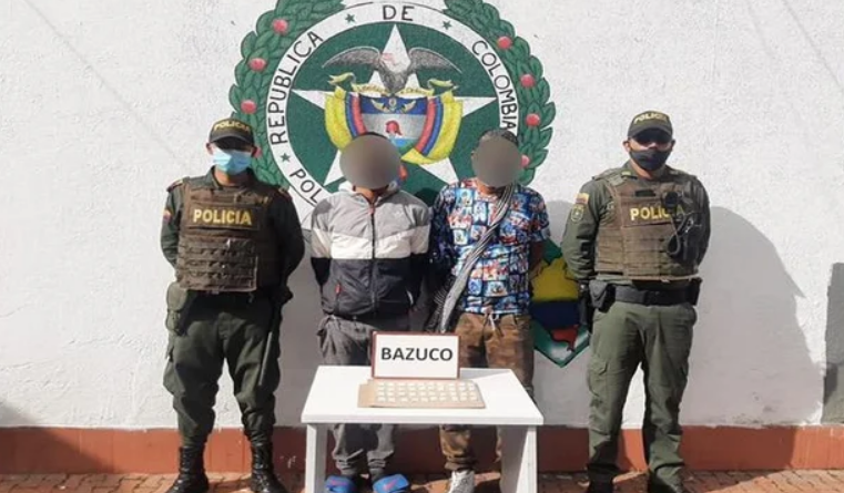 Policía de Zipaquirá arrestó a dos vendedores de drogas
