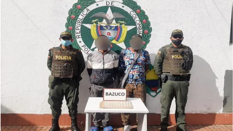 Policía de Zipaquirá arrestó a dos vendedores de drogas