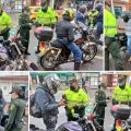 La Policía de Cundinamarca adelanta una campaña de educación vial promoviendo el NO abandono de las motocicletas en las vías públicas de Zipaquirá.