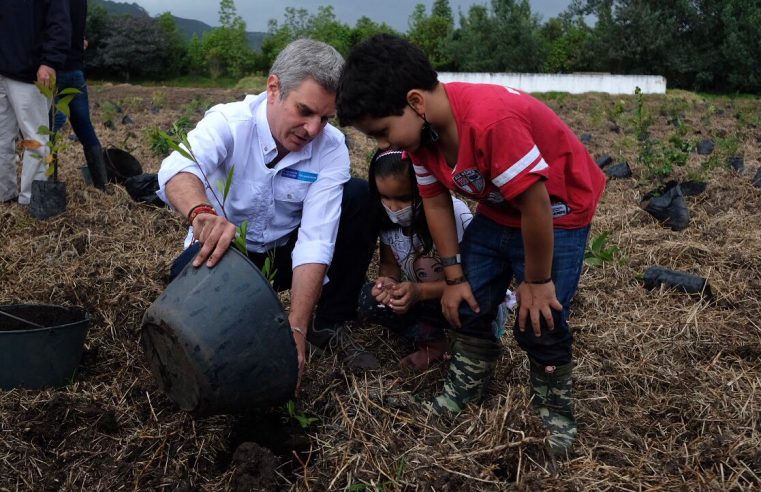 Tocancipá: Ministro de Ambiente visitó bosque en honor a víctimas de la COVID-19