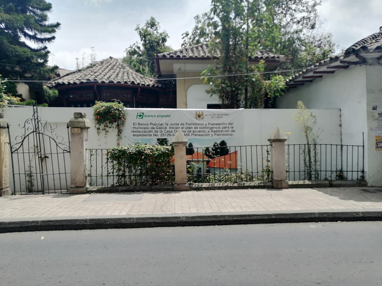 Cajicá: Preocupación por deterioro de la casa Ospina