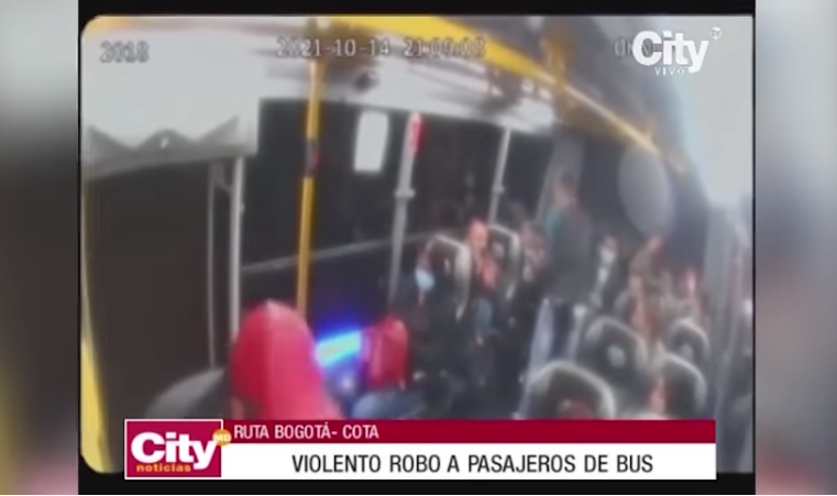 Video: Atraco en flota Bogotá-Cota