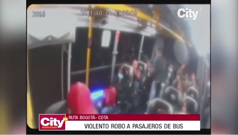 Video: Atraco en flota Bogotá-Cota