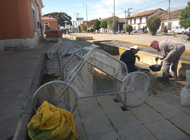 Cajicá instala biciparqueaderos en lugares estratégicos del municipio