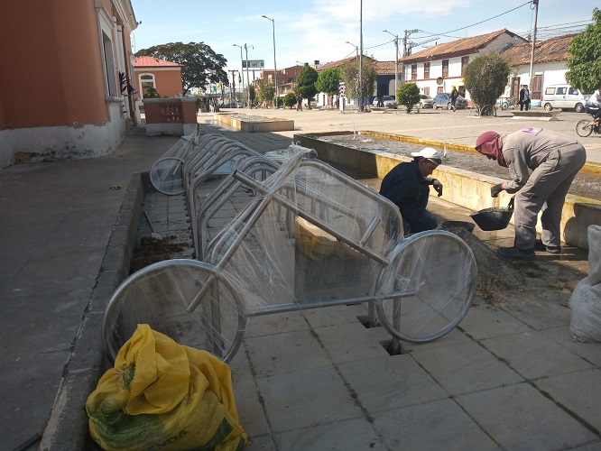 Cajicá instala biciparqueaderos en lugares estratégicos del municipio