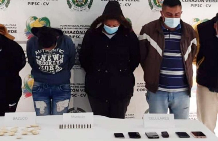 Arrestan a siete presuntos vendedores de drogas en Cajicá