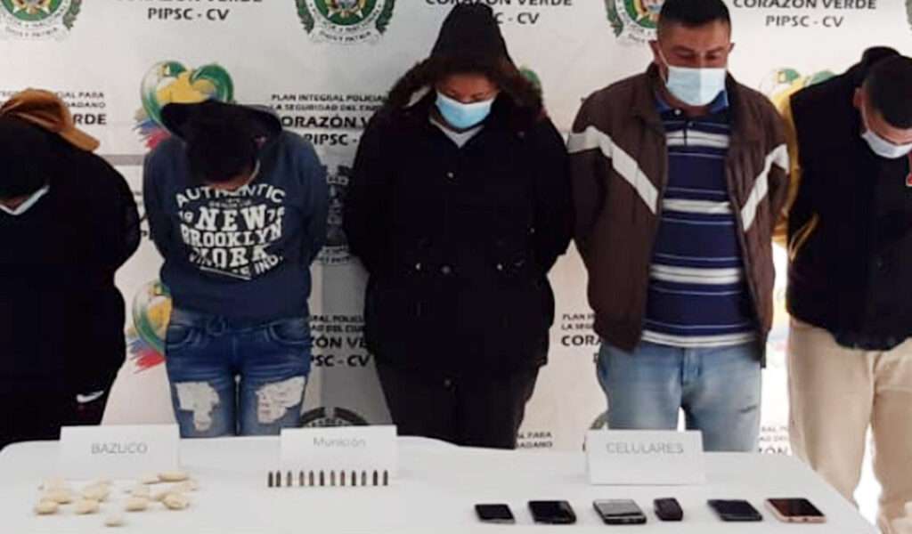 Arrestan a siete presuntos vendedores de drogas en Cajicá