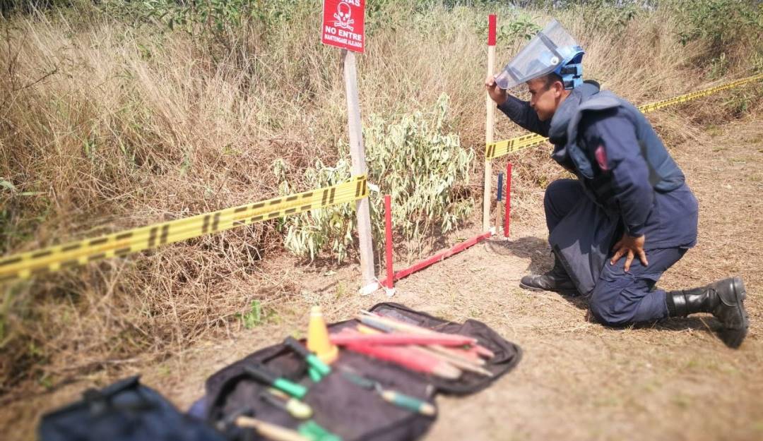 Cundinamarca será declarada zona libre de  minas antipersonales