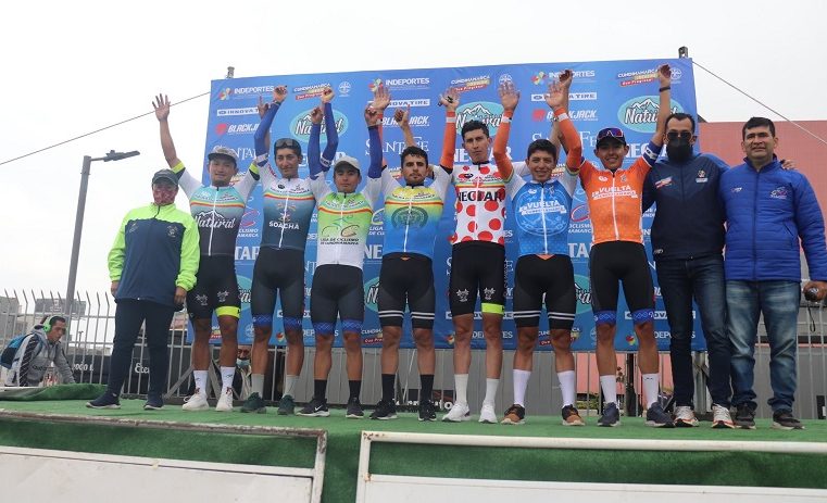 Javier Jamaica ganó la primera etapa de la vuelta a Cundinamarca 2021
