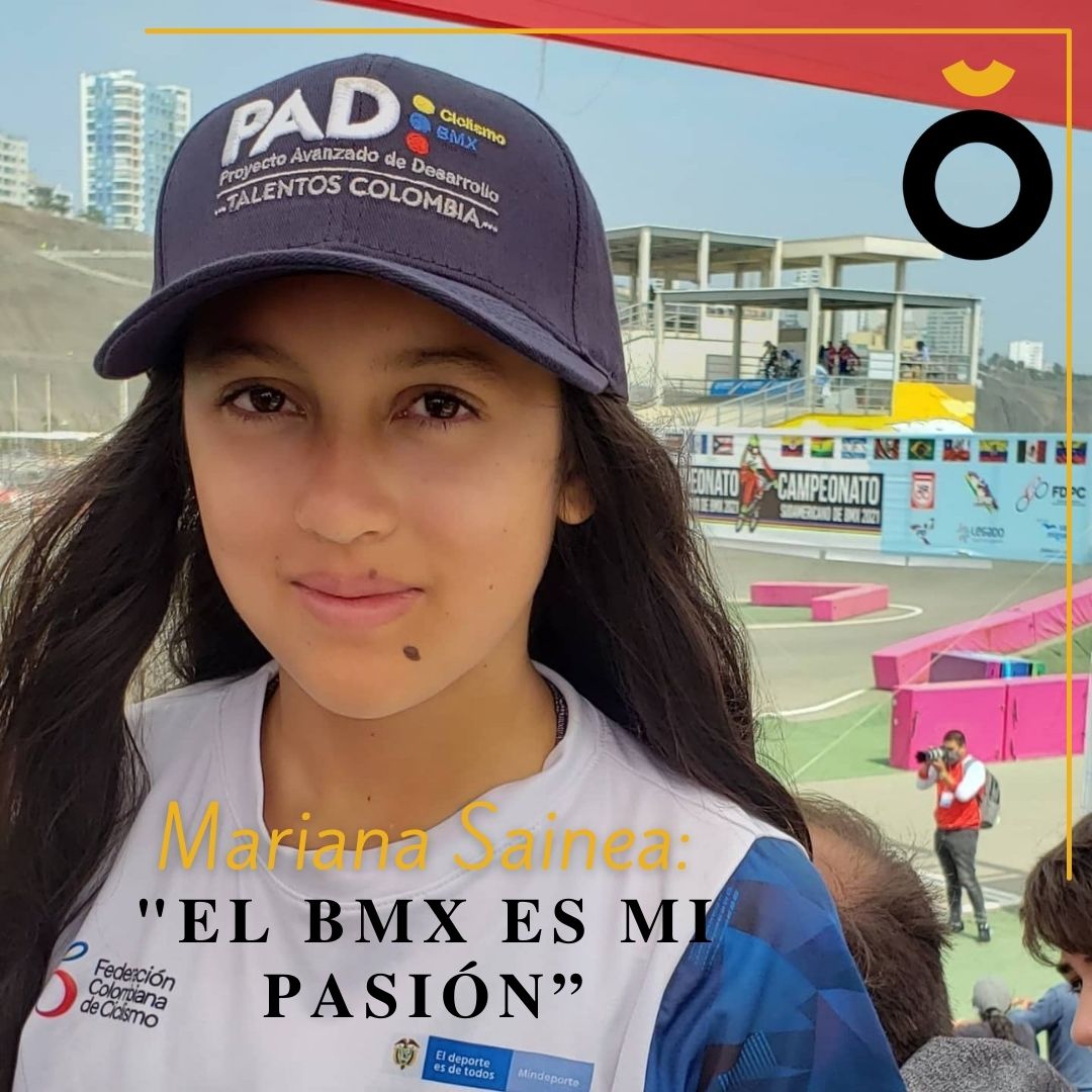 Mariana Sainea: “El BMX es mi pasión”