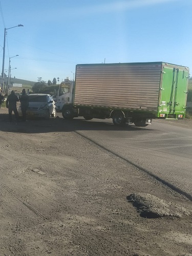 Se presentó accidente de tránsito en la vía Tausa – Zipaquirá