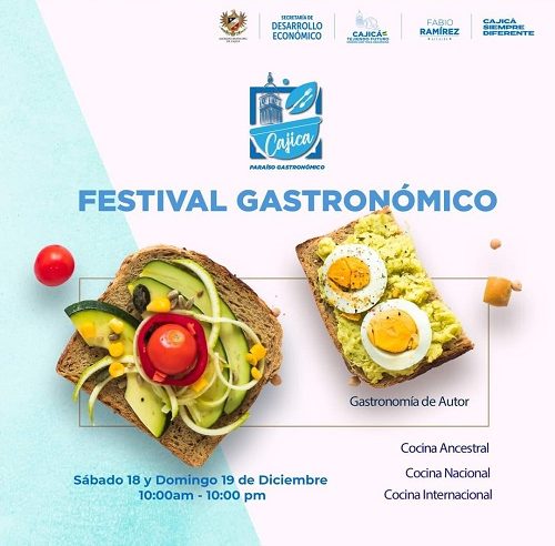 Cajicá: Invitan a Festival Gastronómico