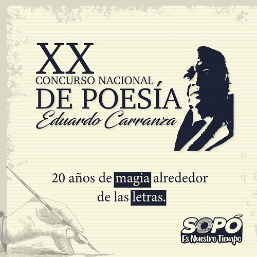 Haga parte de esta celebración poética y participe del Concurso Nacional de Poesía Eduardo Carranza