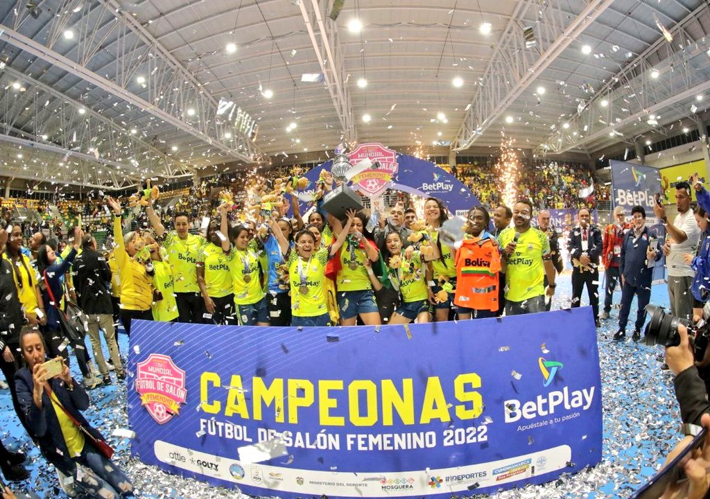 Colombia se coronó campeona Mundial de Futsal Femenino en Cundinamarca