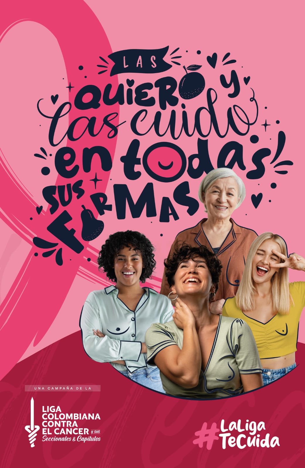 En el Día Mundial contra el Cáncer de Mama, la Liga Colombiana Contra el Cáncer invita a los colombianos a seguir las medidas para detectar a tiempo el cáncer de mama