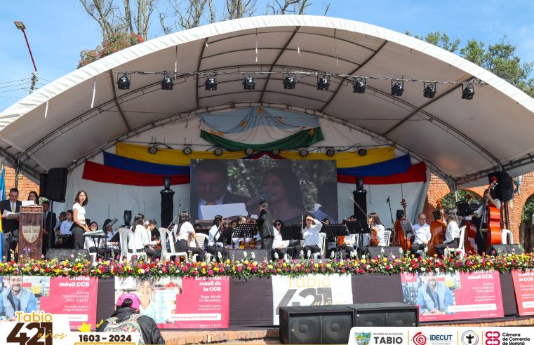 Celebración del 421° Aniversario de Tabio: Unión y Tradición en la Comunidad