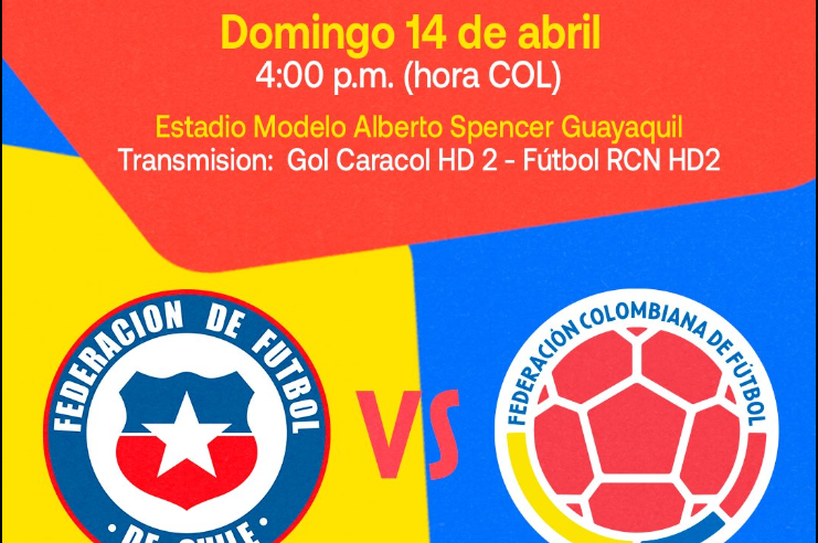 Preparándose para el Mundial: Colombia vs. Chile en el Sudamericano sub-20