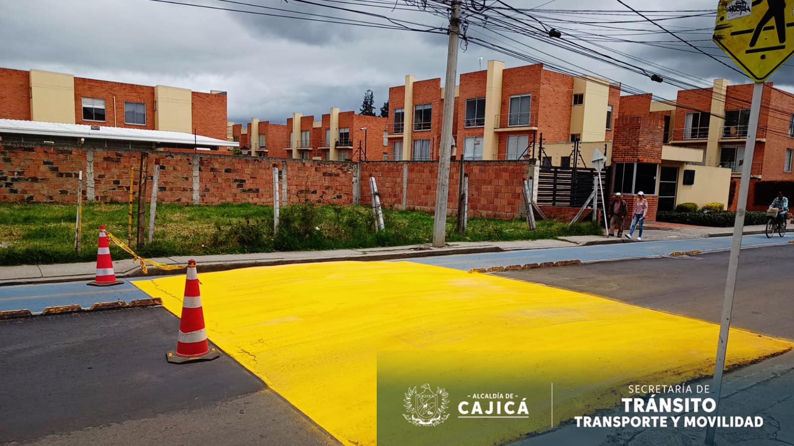 Mejoran la Visibilidad y Seguridad Vial en Cajicá con Nuevas Demarcaciones