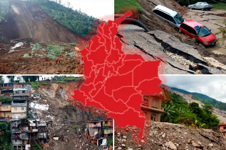 Alerta por Deslizamientos en Colombia: Ideam Identifica Zonas de Riesgo en 19 Departamentos