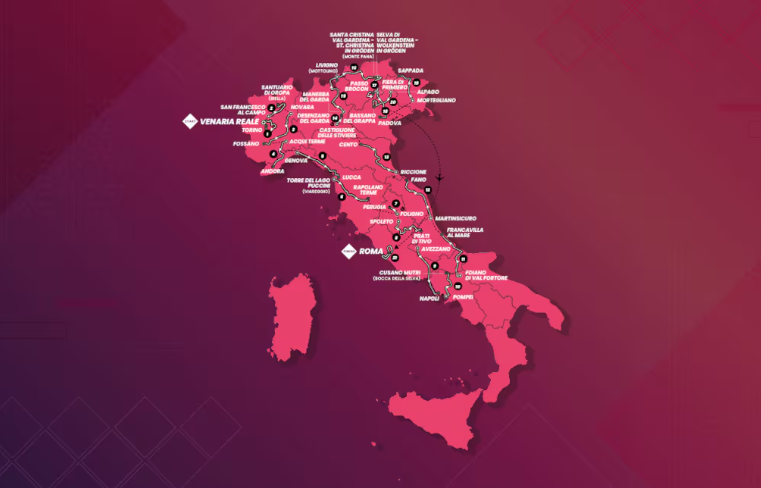 Giro de Italia 2024: Descripción de Etapas y Altimetría de la Carrera que Disputarán Seis Colombianos