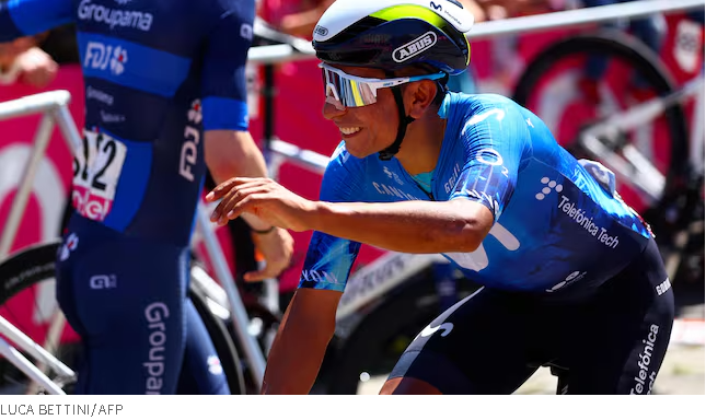 Desempeño de los Colombianos en la Etapa 5 del Giro de Italia 2024