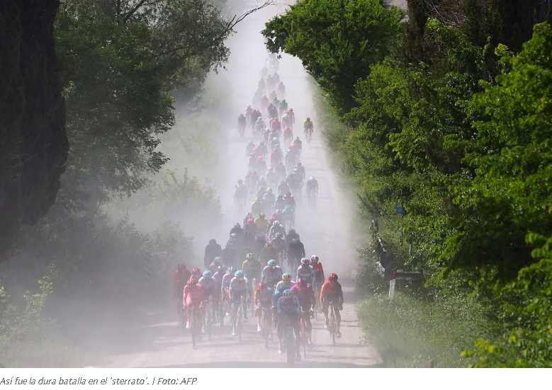 Éxito y Superación: Colombianos Destacan en el Giro de Italia Después de Jornada Desafiante