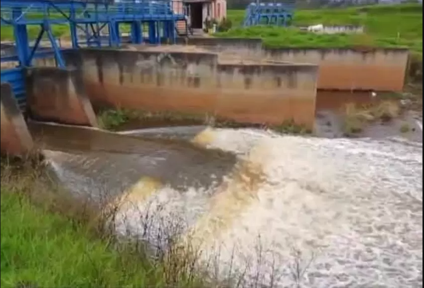 Apertura de Compuertas en Tolón por Fuertes Lluvias en la Laguna de Fúquene