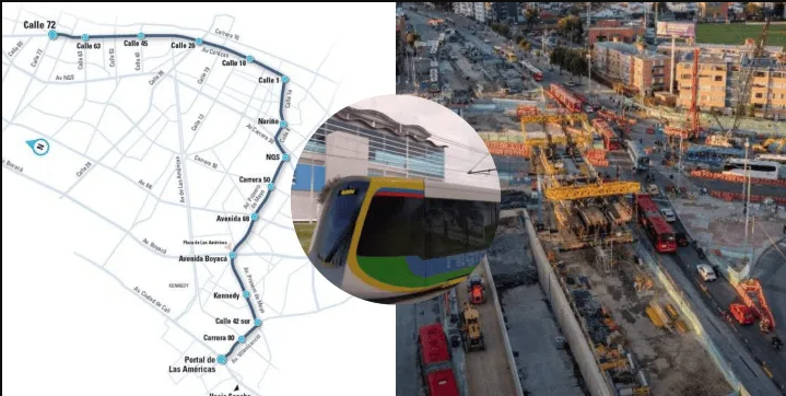 Conexiones clave: Extensión del Metro de Bogotá vincularía tres megaobras