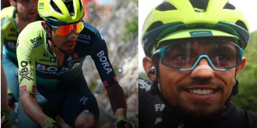 Daniel Martínez triunfa sobre Geraint Thomas en la montaña del Giro de Italia