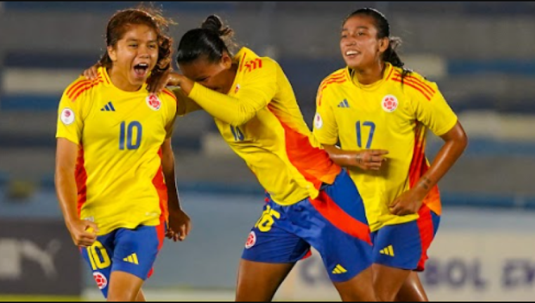 Debut Triunfal de Colombia Femenina Sub-20 en la Sud Ladies Cup