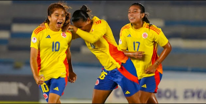 Debut Triunfal de Colombia Femenina Sub-20 en la Sud Ladies Cup