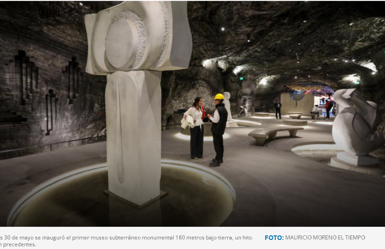 Inauguración del Museo Subterráneo en la Catedral de Sal de Zipaquirá: Un Recorrido Cultural a 180 Metros Bajo Tierra