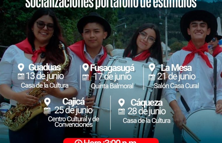 Invitan a Jornadas de Socialización del Portafolio de Estímulos #Corazonarte