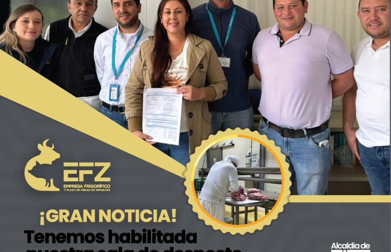 EFZ Frigorífico Logra Certificación de Sala de Desposte de Porcinos por INVIMA